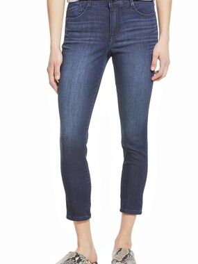 Wit & Wisdom Ab-Solution Skinny Jeans Ankle Jeans Blue Waist 10